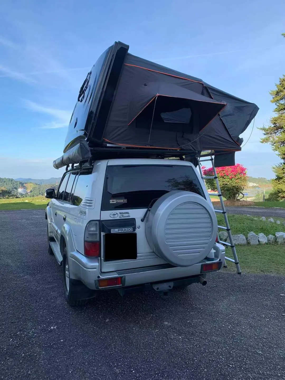 New 2022 4X4 Camper Trailer 2-3 Person Abs Hard Shell Rooftop Roof Top Tent