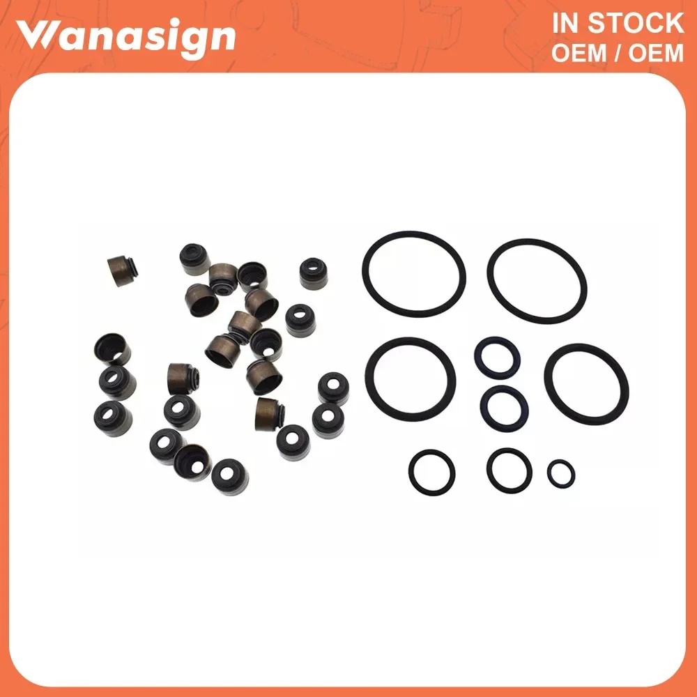 محرك مجموعة حشية كاملة مجموعة حشيات الإصلاح صالح 3.5 لتر 24 فولت لميتسوبيشي باجيرو أوروبا V65W V75W 6G74 3.5L V6 1998-2008 MD 977502