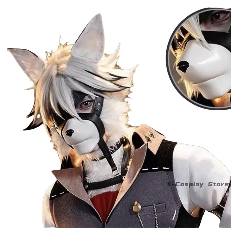 Von Lycaon Women Costumes Anime Woman Cosplay Men Costume Zenless Zone Zero Outfits Adult Men's Mask Props Whole Cosplays Female