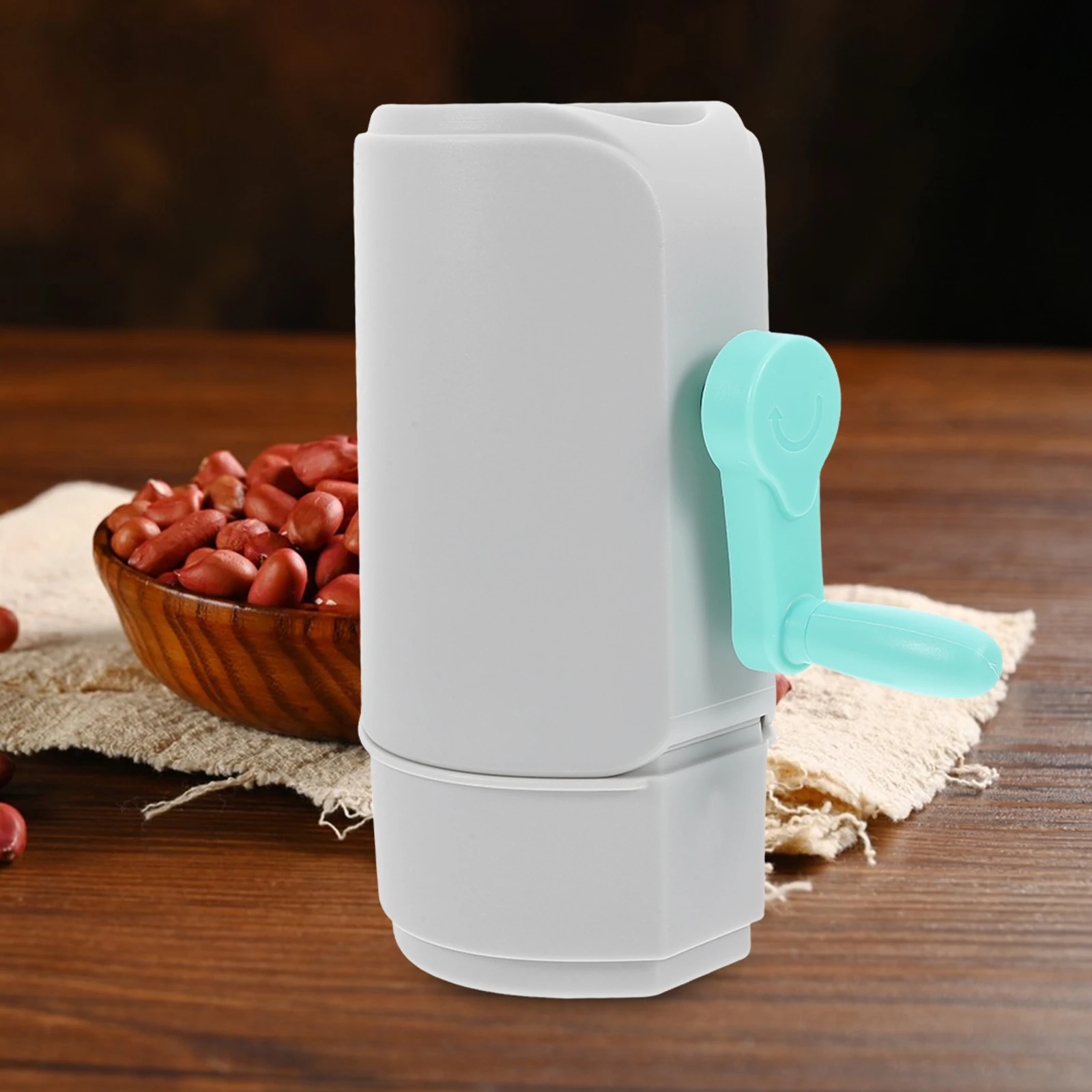 

Peanut Sheller Tool Manual Rotating Opener Small Peeling Machine Hand Crank No Electricity Easy Clean Detachable High