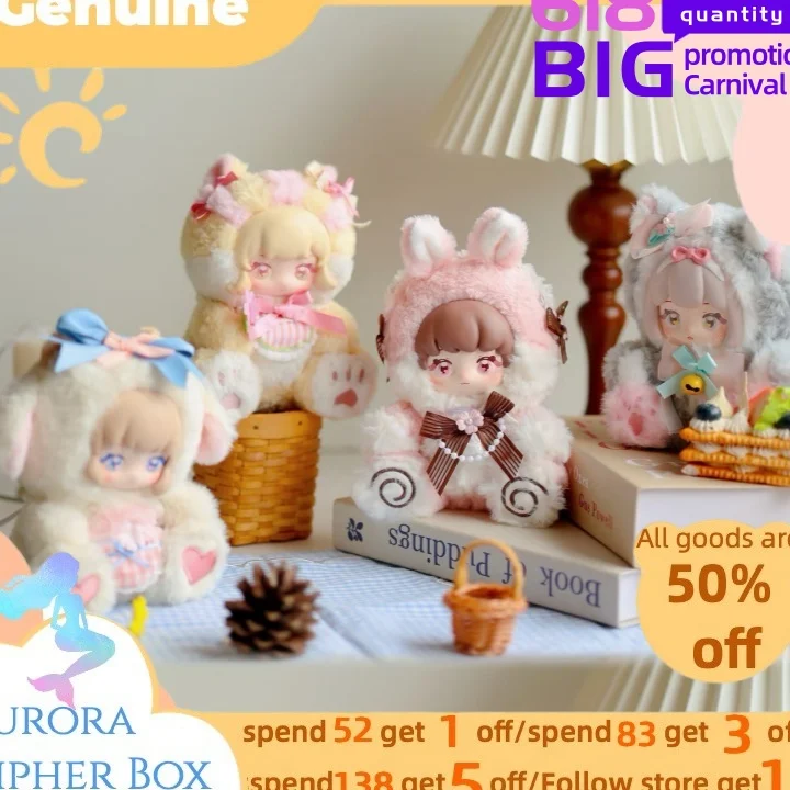 

Original Nineze Garden Poetry Series Anime Figure Doll Kawaii Blind Box Vinyl Trend Adoption Home Collect Decor Kids Xmas Gifts