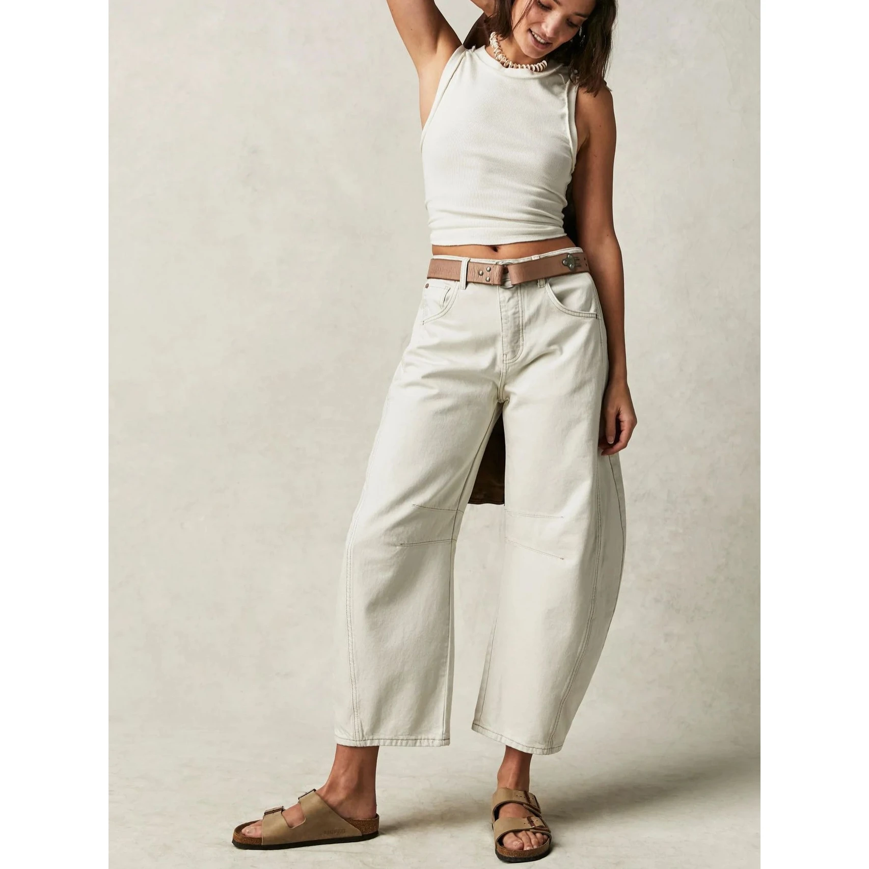 Loose Casual Mid-Waist Bell Bottom Women's Jeans 2025 New Style Cross-Border Autumn Fashionable Classic Low Stretch Denim