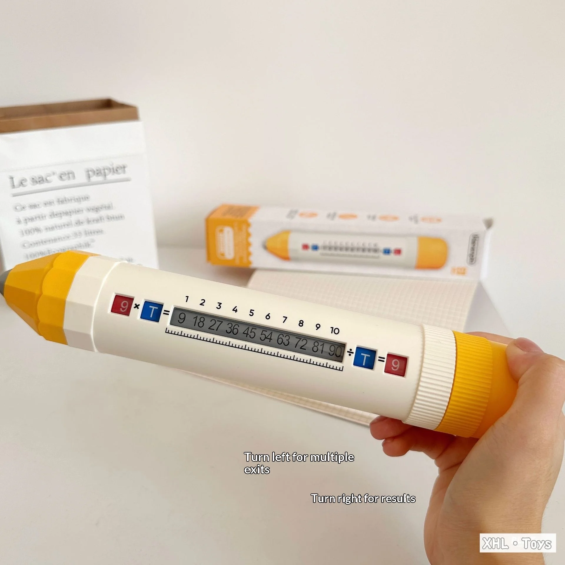 Kids Math Learning Pen Multiplication Division Teaching Aid Preschool First Grade Primary School Student Early Educational Toy