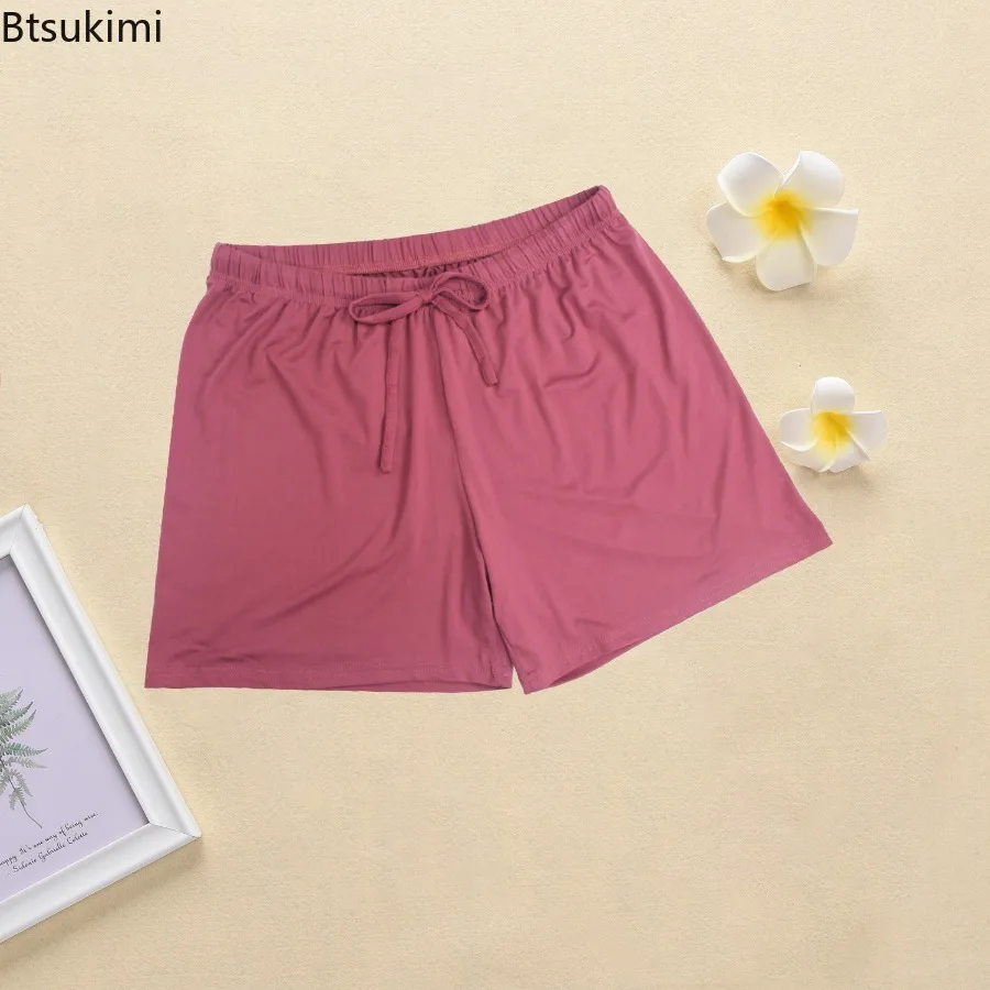 2026 Korean Style Home Shorts with Soft and Skin Friendly Stripes Sleepwear Women's Summer Suitable for Wearing Outside Shorts