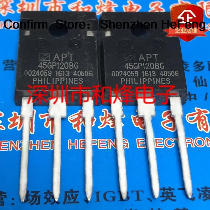 5PCS-10PCS APT45GP120BG TO-247 IGBT 1200V 100A ใหม่และต้นฉบับบนสต็อก