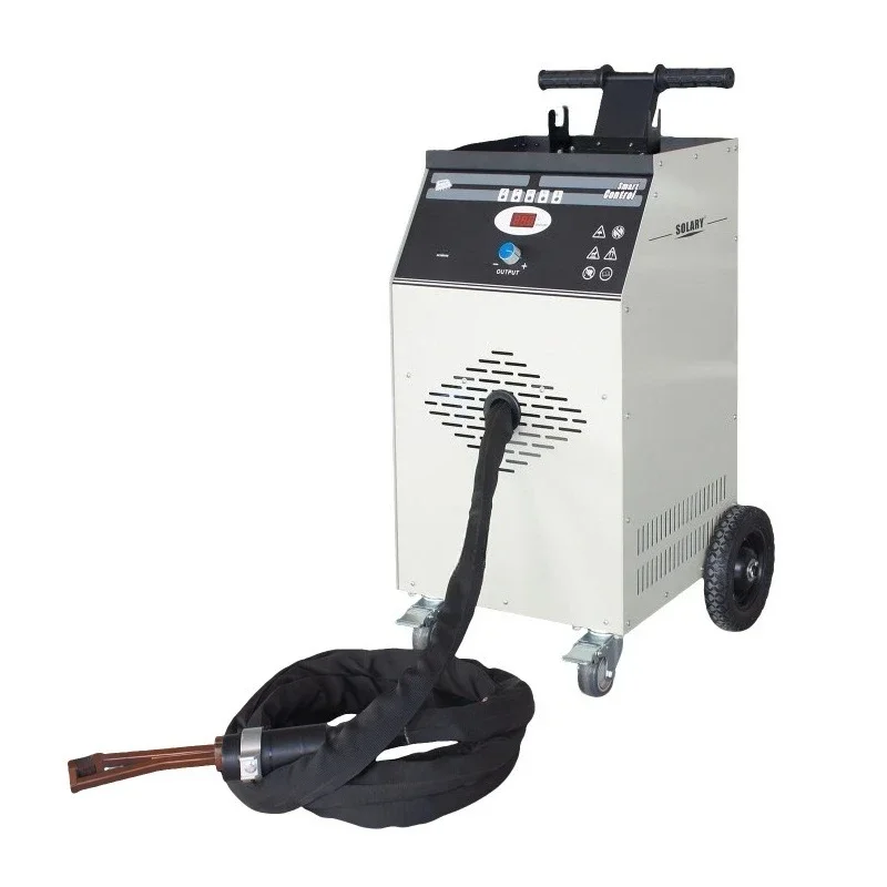 Handheld high frequency induction heater, electromagnetic induction heater