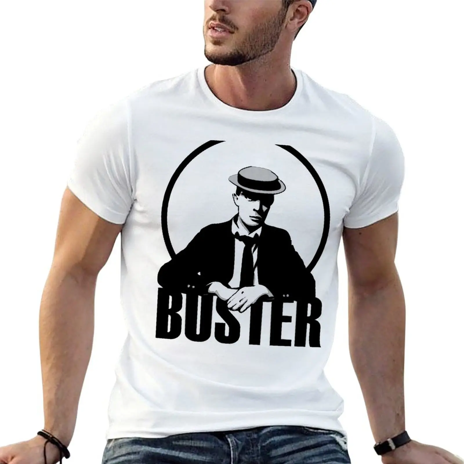 

Buster Keaton T-Shirt t shirts with prints t shirts designer T-Shirt