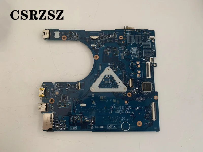 CSRZSZ CN-0NRNP9 0NRNP9 NRNP9  LA-B843P  For Dell inspiron 5458 5558 Laptop motherboard   with 3205u CPU Test work perfect