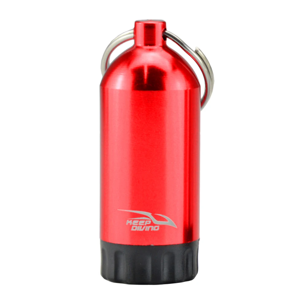 

Мини-цилиндровый клапан для дайвинга с комплектом уплотнительных колец, бак для подводного плавания, алюминиевая бутылка для дайвинга, брелок для ключей для дайвинга