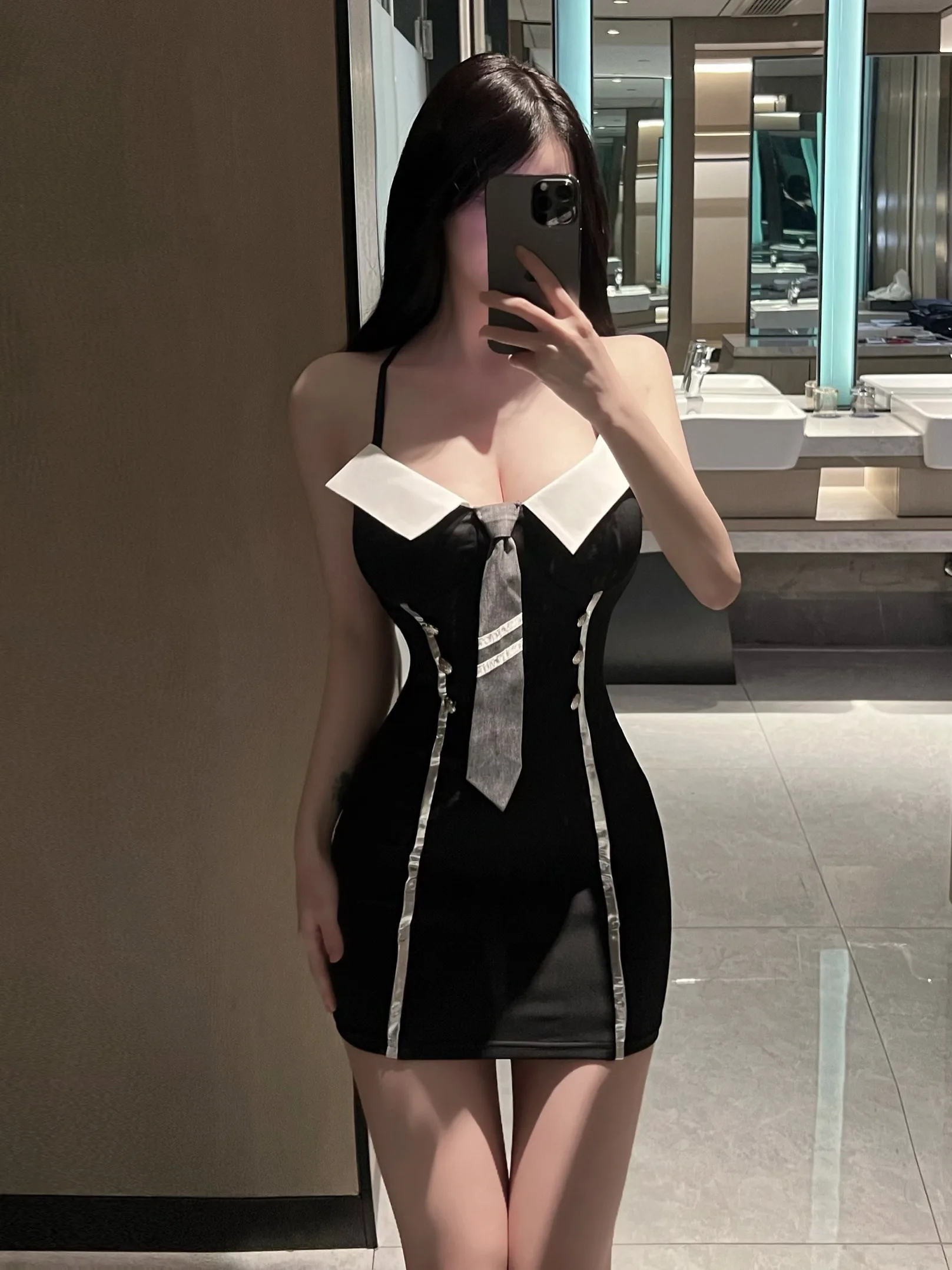 

Sexy Trendy Svel Women's Dr Waist-Cinching ort Skirt Design Faionable Strapl Gown for Casual Ocns