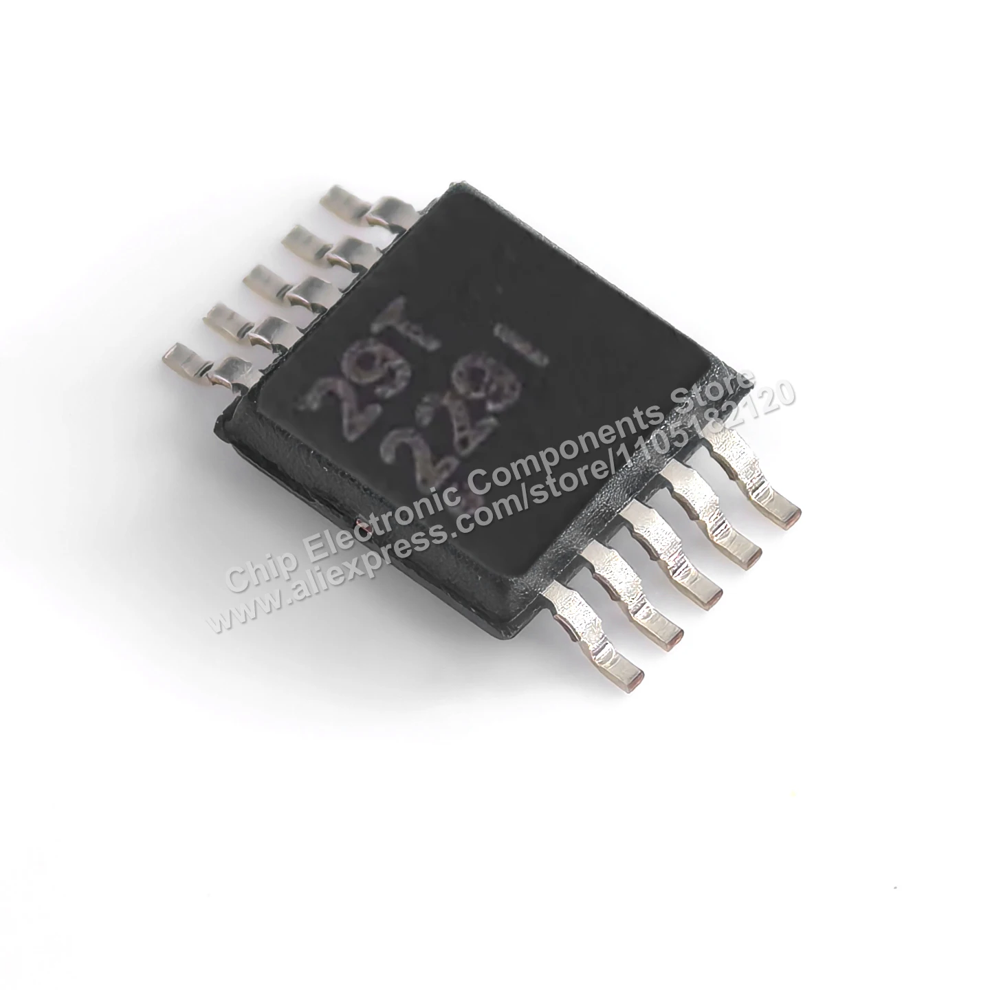 Original IC INA229AIDGSR, marking 229I, ultra-precision digital power monitor in VSSOP-10 package
