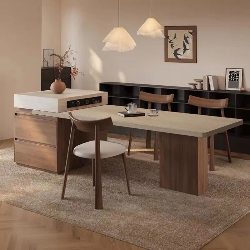 Kitchen Extendable Dining Table Minimalist Unique Living Room Dining Table Restaurant Modern Mesas De Jantar Furniture For Home