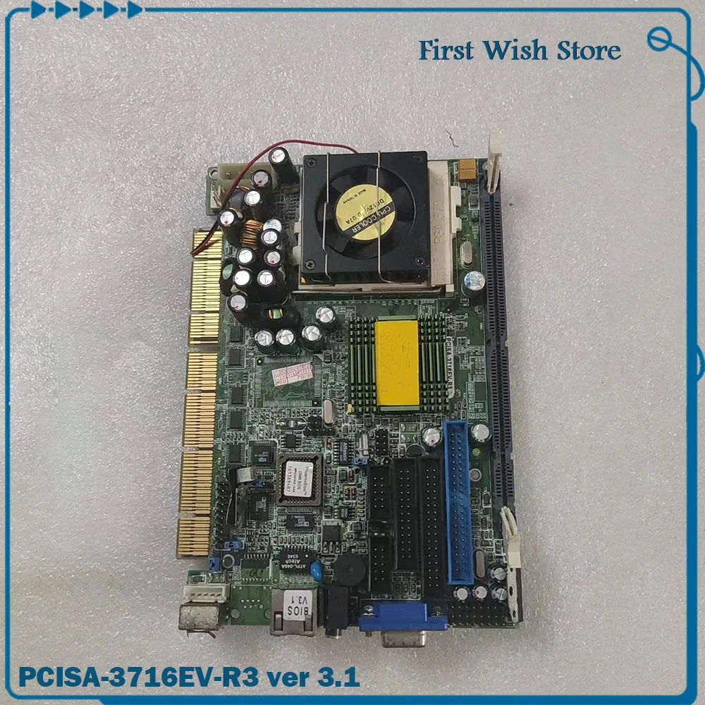 

For IEI Industrial computer motherboard half long board PCISA-3716EV-R3 ver 3.1