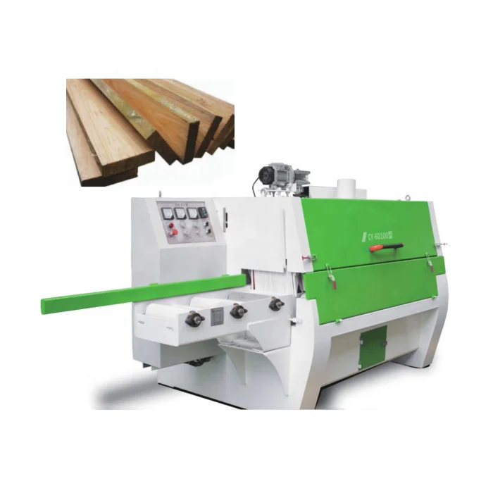 

300mm Width Woodworking Multi-blade Square Timber Saw Machinery Wood Log Multi Saw Blade Cutting Sawmill Rip Saw Machine