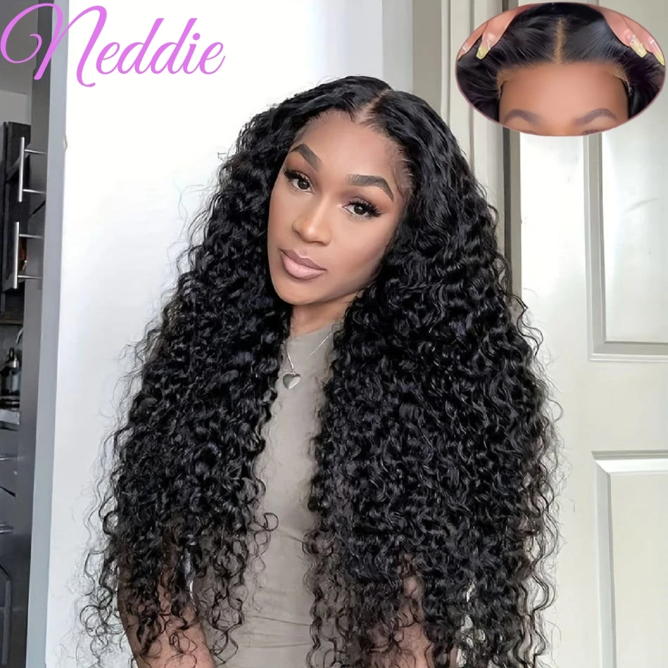 Lace Frontal Wig 5x5 Glueless Wigs Human Hair Pre Plucked Pre Cut Curly Wig Brazilian 30 Inch Closure Wig 4x4 Lace Front Wigs