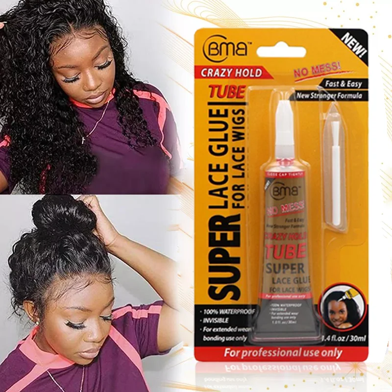 BMB Lace Wig Glue Waterproof Lace Glue Invisible C22 Solvent Tape Remover Fast Acting  Glue Remover for Hair Extensions Tape