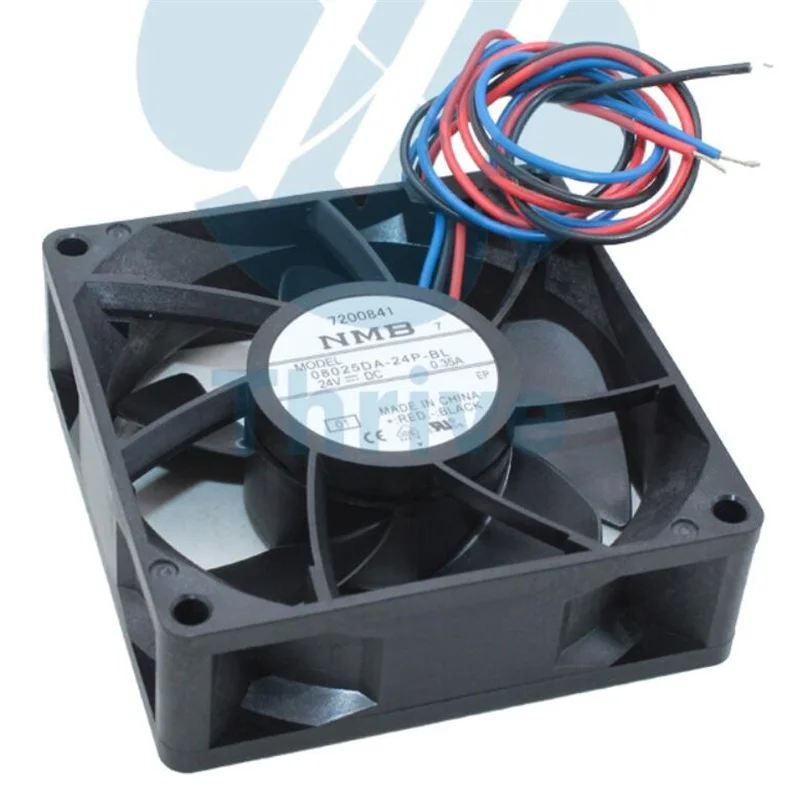 Wholesale: nmb 08025da-24p-bl 8cm 24V 8025 0.35A three-wire cooling fan chassis power fan