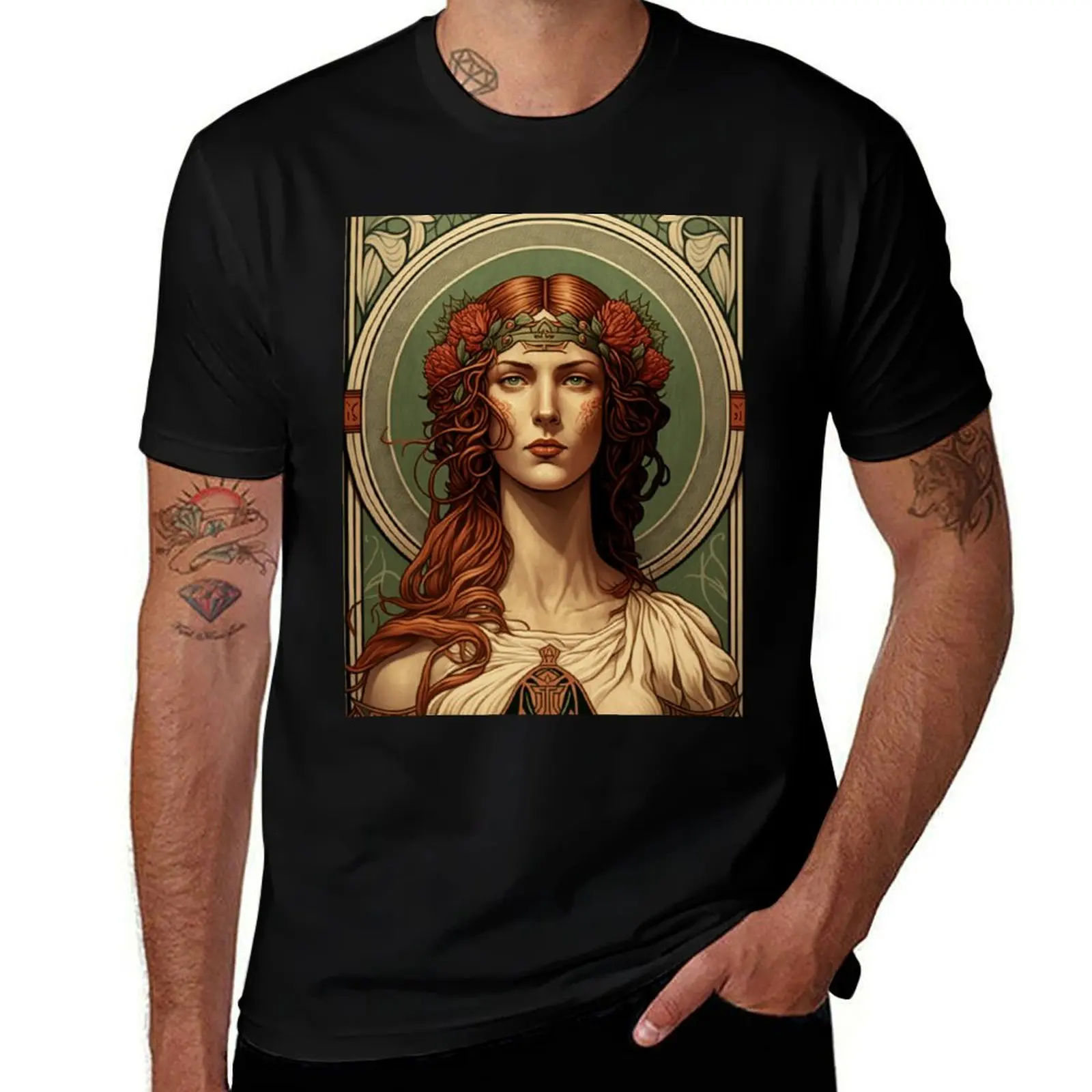 

Boudicca Celtic Warrior T-Shirt funny t shirts man t shirts for man pack cotton T-Shirt