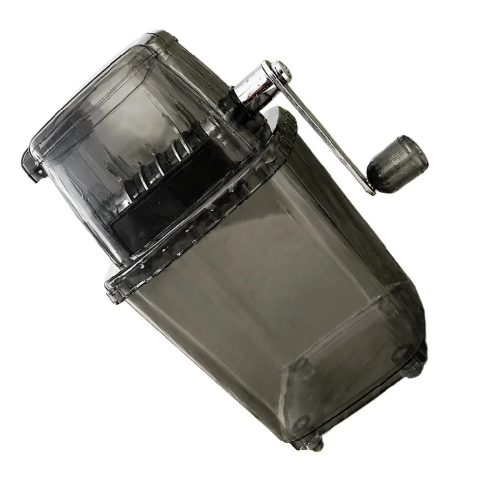 Hand Crank Carp Bait Grinder for Crusher Machine Large Capacity Grinding Tool with for non Slip Base and Transparent Lid