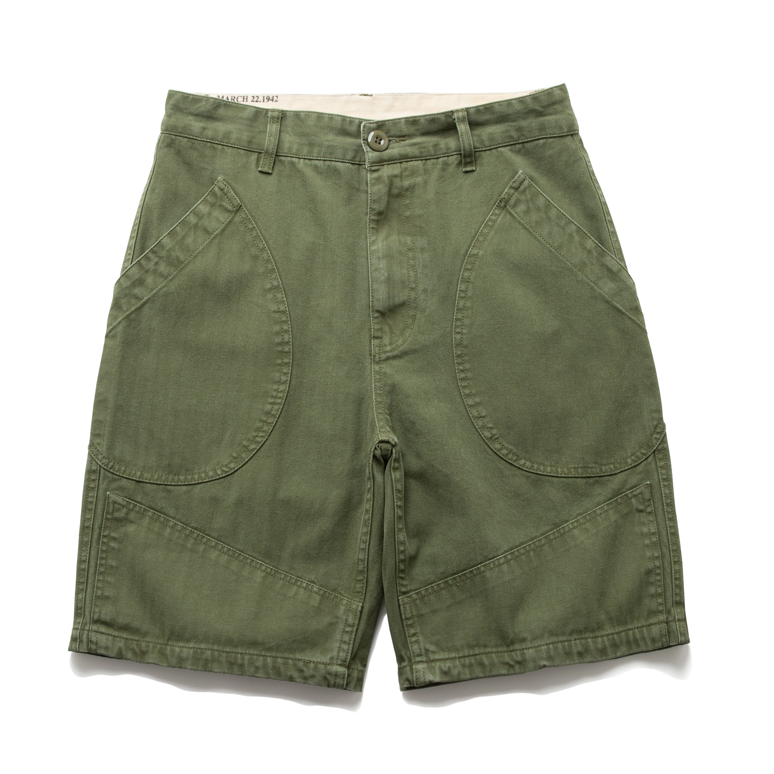 

Retro American Washed Denim Workwear Shorts Casual Five-Part Pants Straight Leg mid Waist Cotton Summer Trendy Brand