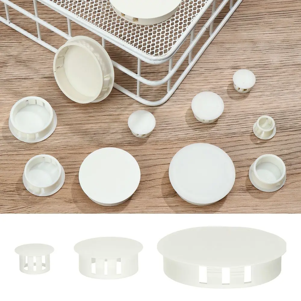 

8pcs/pack Round Furniture Accessories Caps Protector Hole Plug Blanking End Caps Furniture Feet Pipe Plug Cover