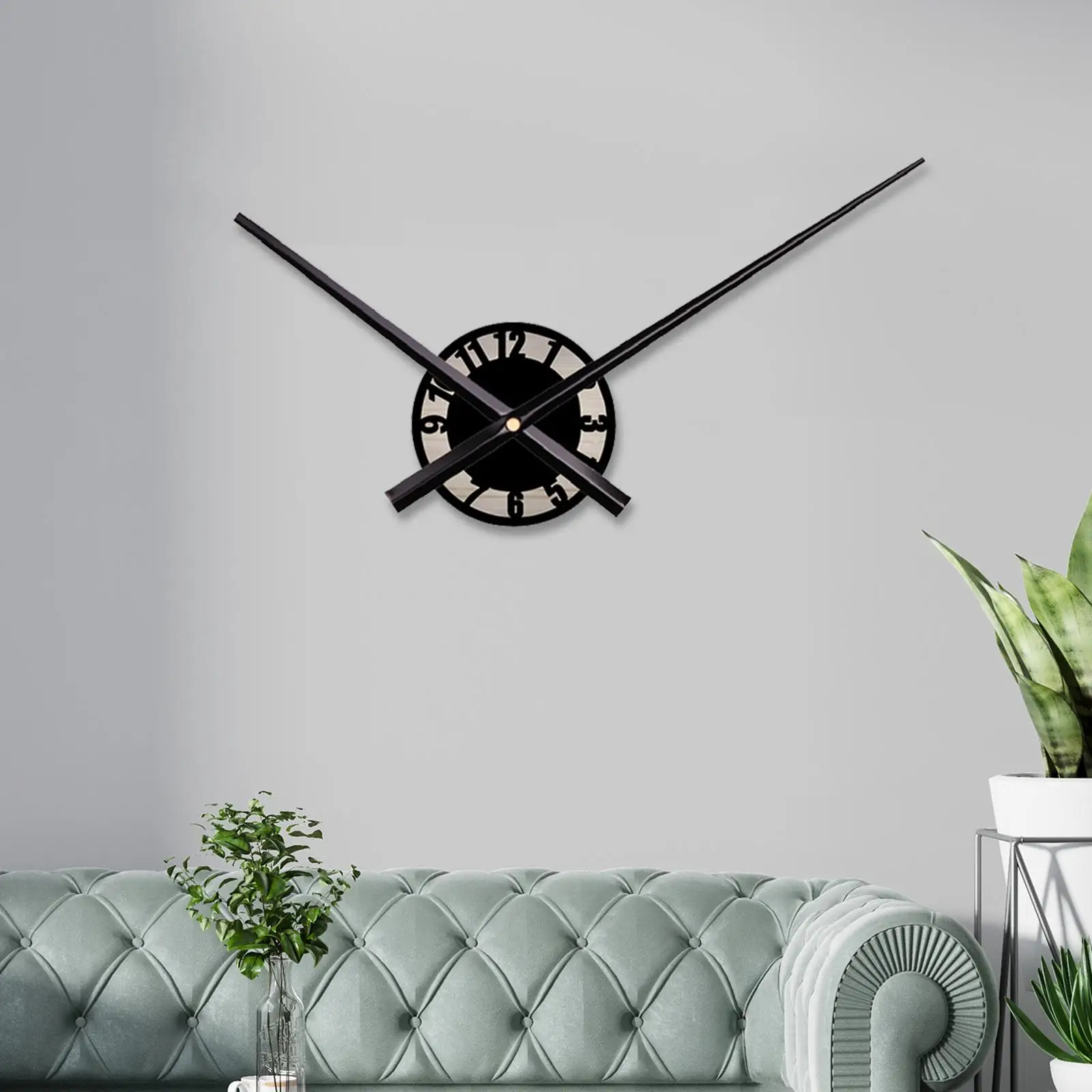 Modern Wall Clock Decor European Elegant Fashion Accurate Analog Clock Hanging Clock for Indoor Home Bedroom Living Room Office