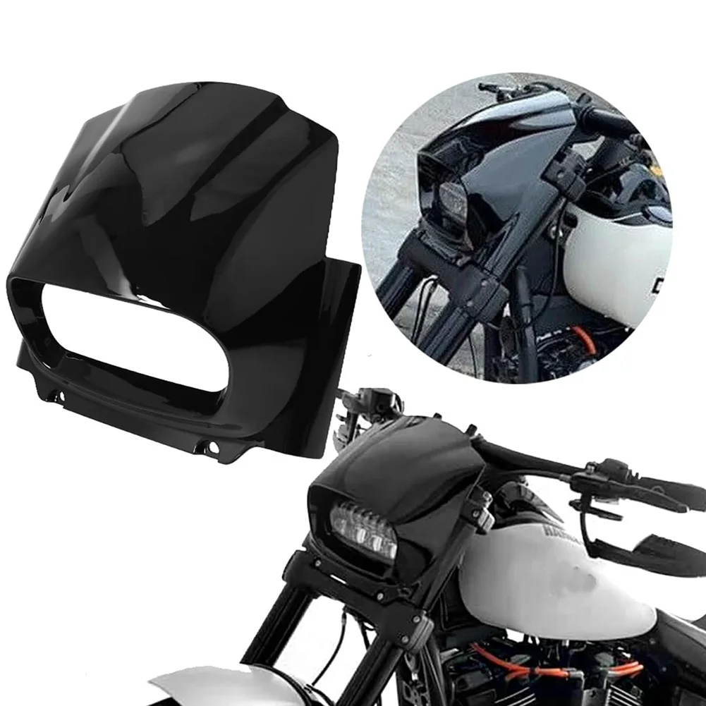 Fairing Hog Hood Front Windshield for Harley M8 Softail Fat Bob FXFB FXFBS 2018-2022