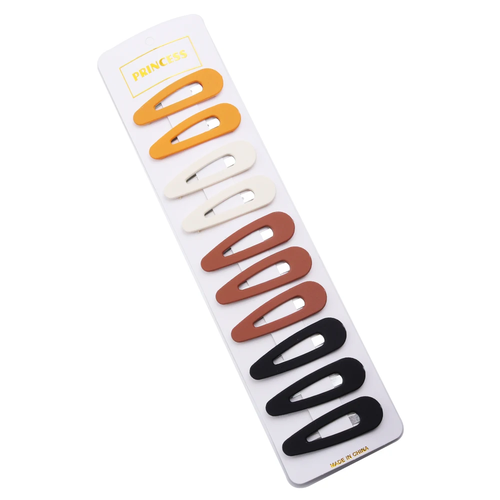 10 stks/set Haarspeld Koreaanse Eenvoudige BB Clip Pony Haar Clips Hoofdtooi voor Vrouwen Meisjes Haaraccessoires Metalen Haar Hairgrip