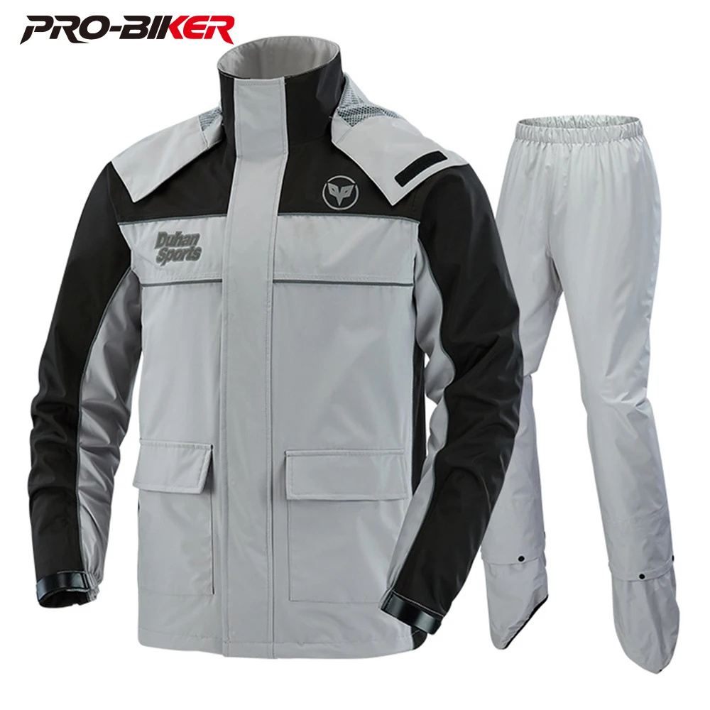 

DUHAN спасательный жилет, плащи для дождя, непромокаемая мотоциклетная одежда, мужская и женская водонепроницаемая непроницаемая одежда для Lluvia Motociclista