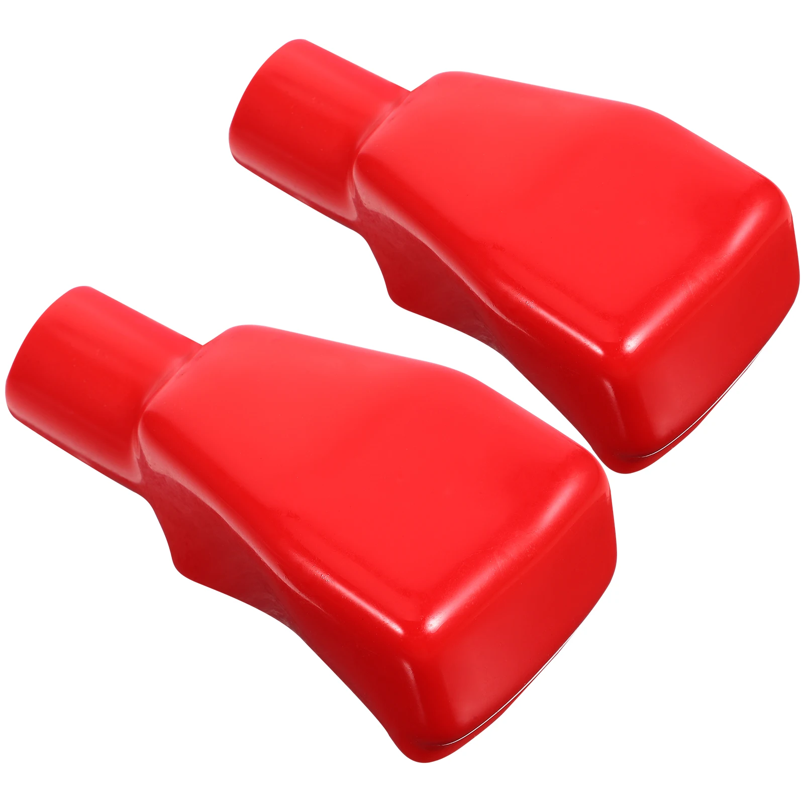

2 pcs Protective Cover Car Dust-proof Post Protector Cap Universal Terminal Covers PVC Flame-proof Insulation Truck