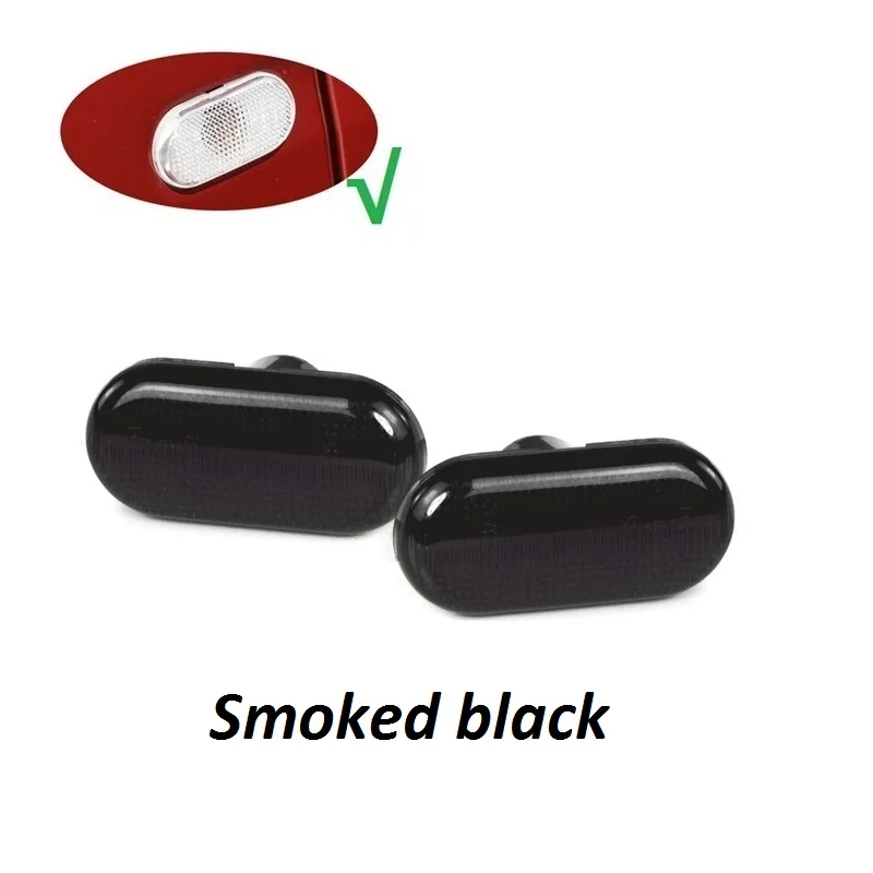 Enquêter de Signalisation Latéral LED ociamique, Indicateur pour Renault Twingo I MK1 C06 Box Van S06 2000 2001 2002 2003 2004 2005 2006 2007