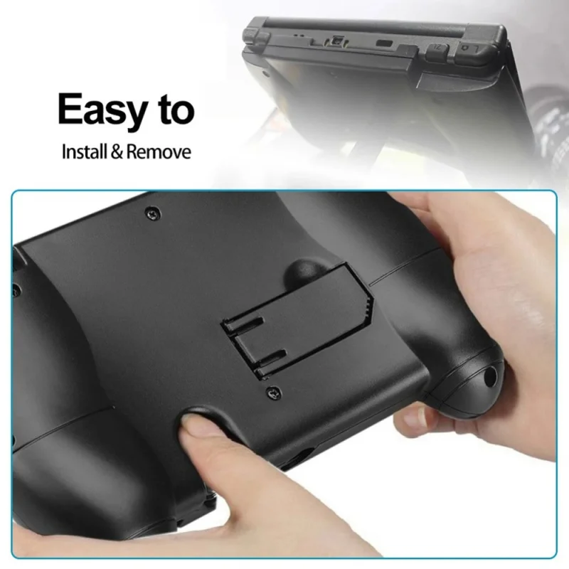 Protective Cover Holder Game Controller Case Plastic Hand Grip Handle Stand Compatible Nintendo New 3DS XL LL (New Version) view 5