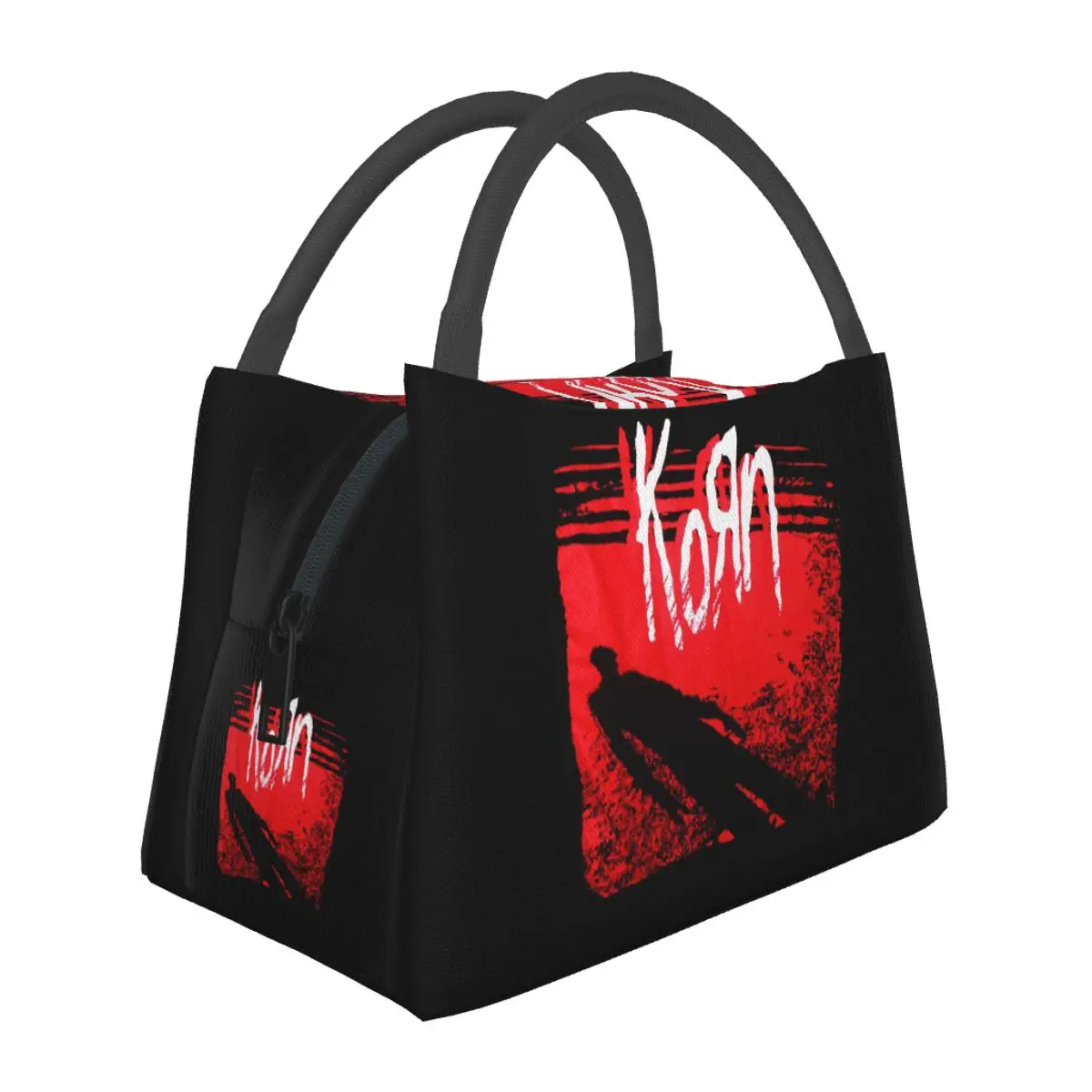 

Термосумка для обедов Korn Metal Rock Music для женщин, портативный контейнер для пикника, термосумка-холодильник для еды