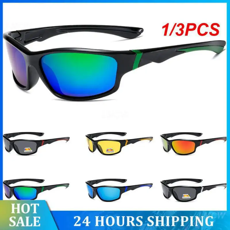 1/3PCS Sunglasses Uv Protection Pc Driving Glasses Car Interior Accessories Goggles Anti-glare Vision Eyewear Polarized Lenses