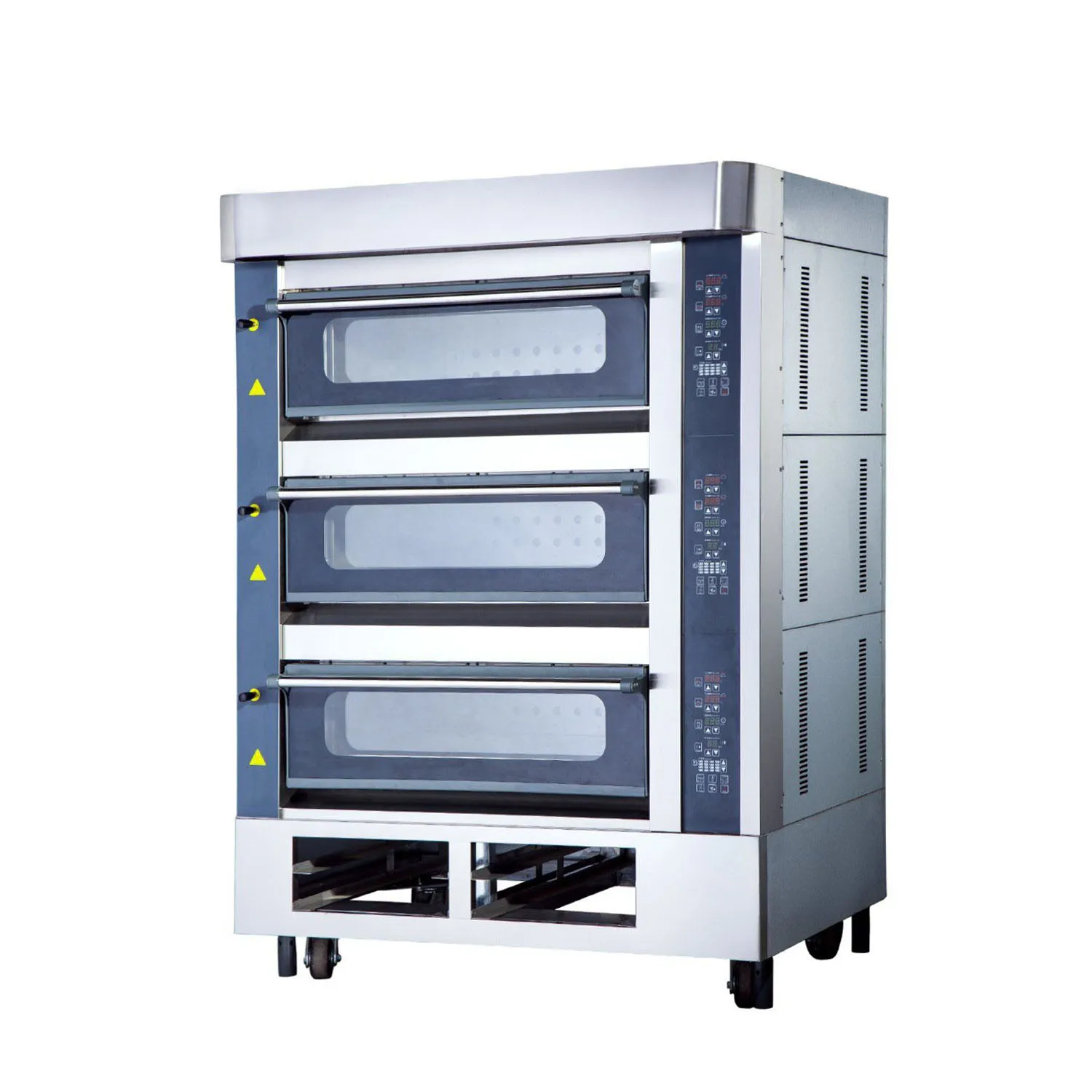 

Bakery Kitchen Catering Equipment Commercial Industrial Making Machine 3 Deck 6 Treys Cake Pizza Bread Electric Baking Oven