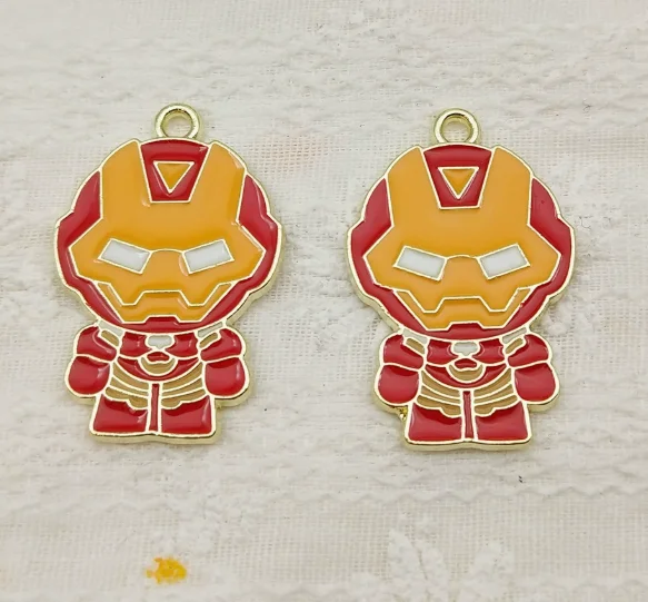 10pcs Enamel Charms for Jewelry Making