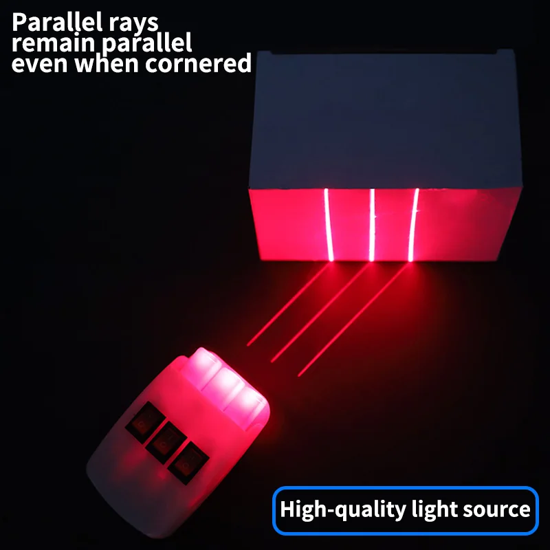 Three-line Light Source Physical Optics Test Equipment Parallel  Three-way Semiconductor Concave-convex Lens