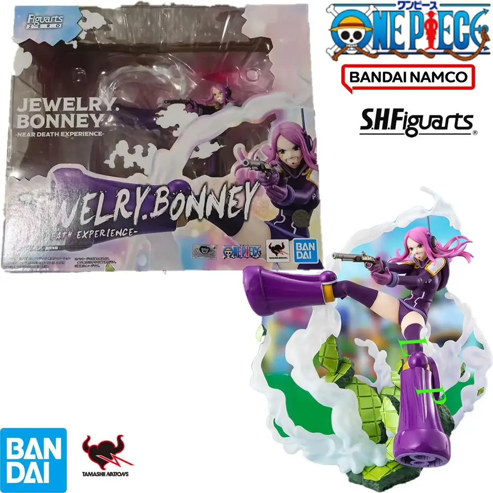 

В наличии оригинальные BANDAI FiguartsZERO ONE PIECE ювелирные изделия Бонни аниме модель фигурка подлинная игрушка в штучной упаковке