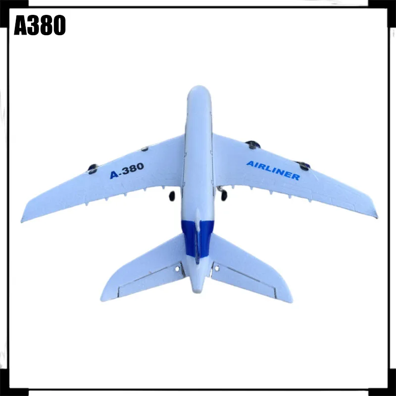 Rc Plane A380 Remote-controlled Glider Boein Three Channel Fixed Wing Aircraft 2.4g Children's Electric Remote-controlled Model