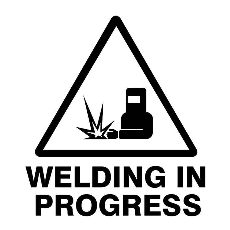 16*14.4 Cm Warning … - image