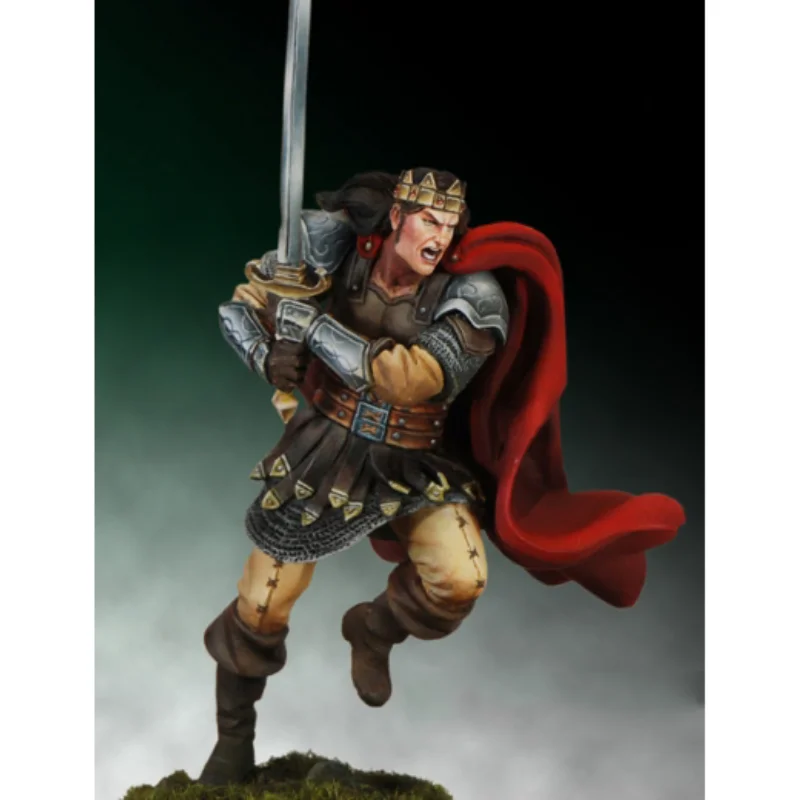 

1/24 Die-cast Resin Figure Model Assembly Kit Medieval Mannequin Toy Unpainted Free Delivery (75mm)