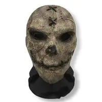 Masque facial fantôme d'halloween imprimé en 3D, maille extensible, masque complet, coiffure de crâne, accessoires de Cosplay d'horreur amusants pour fête d'halloween 6