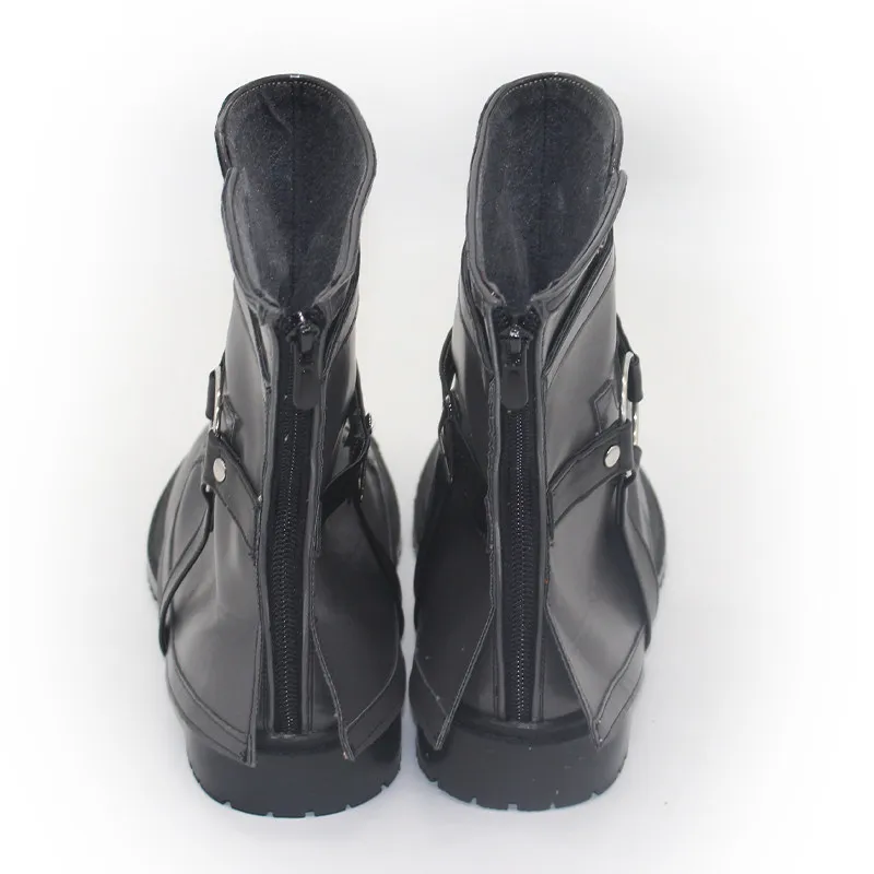 Anime AKUTA Amo Empool Cosplay Shoes Black Boots Custom Made Men Women Halloween Party Carnival Role Play Costume Accessories