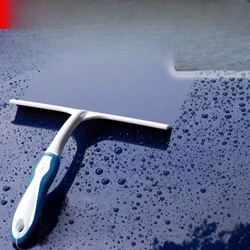 

Автомобильный скребок для воды, силиконовая Т-образная щетка для мытья стекол, инструмент для чистки автомобиля, принадлежности для удаления снега