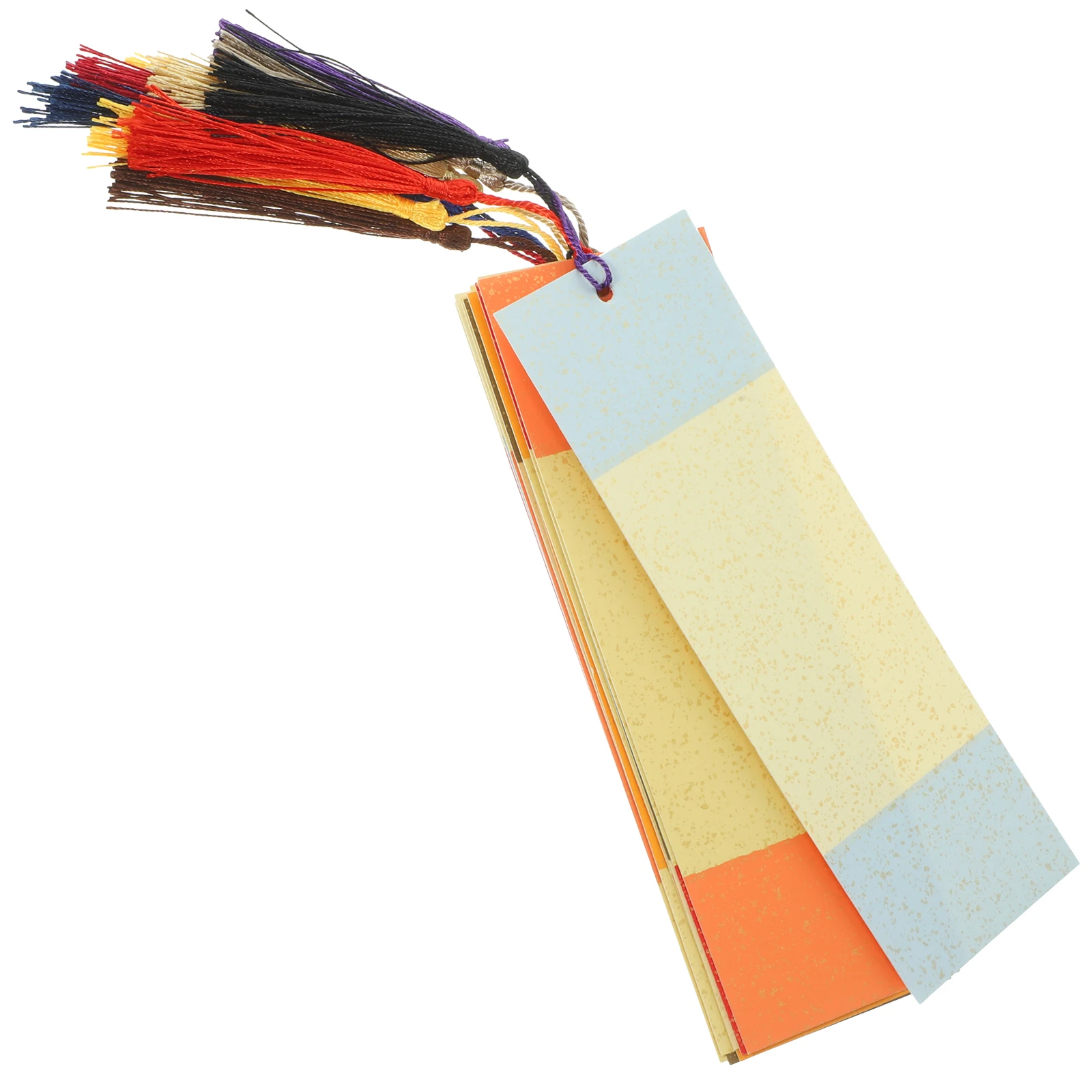 

20pcs Calligraphy Blank Bookmarks Diy Graffiti Unfinished Paper Bookmark With Tassel For Handmade Keychains Wall Decor Wine