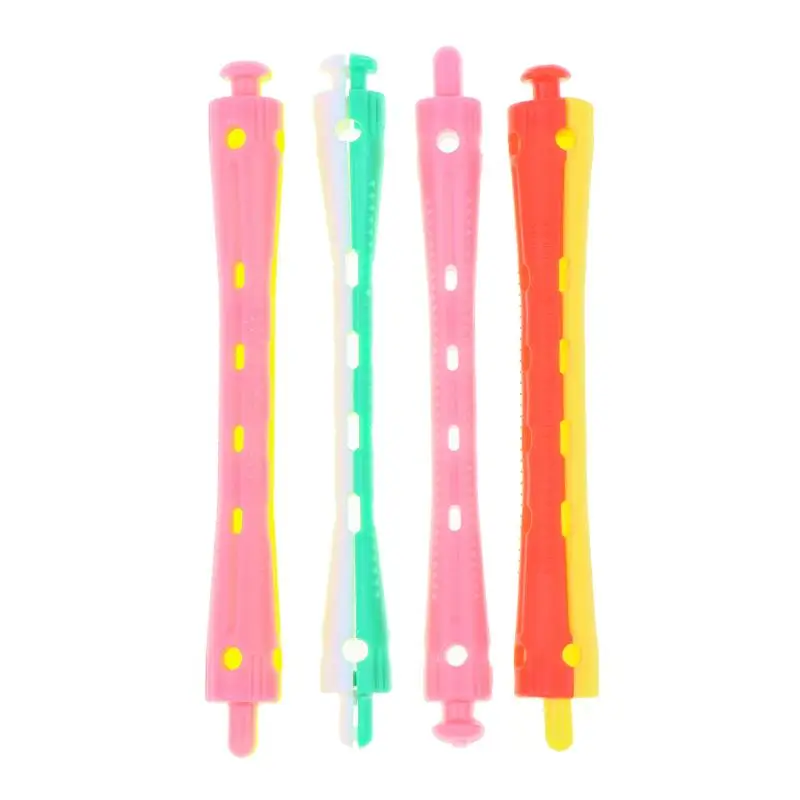 10 Stück Hitzefreie Haarwickler, Weiche Lockenwickler, Lazy Curls Flexi Rods, Wellenformer, Haarstyling-Werkzeug – Detail 7