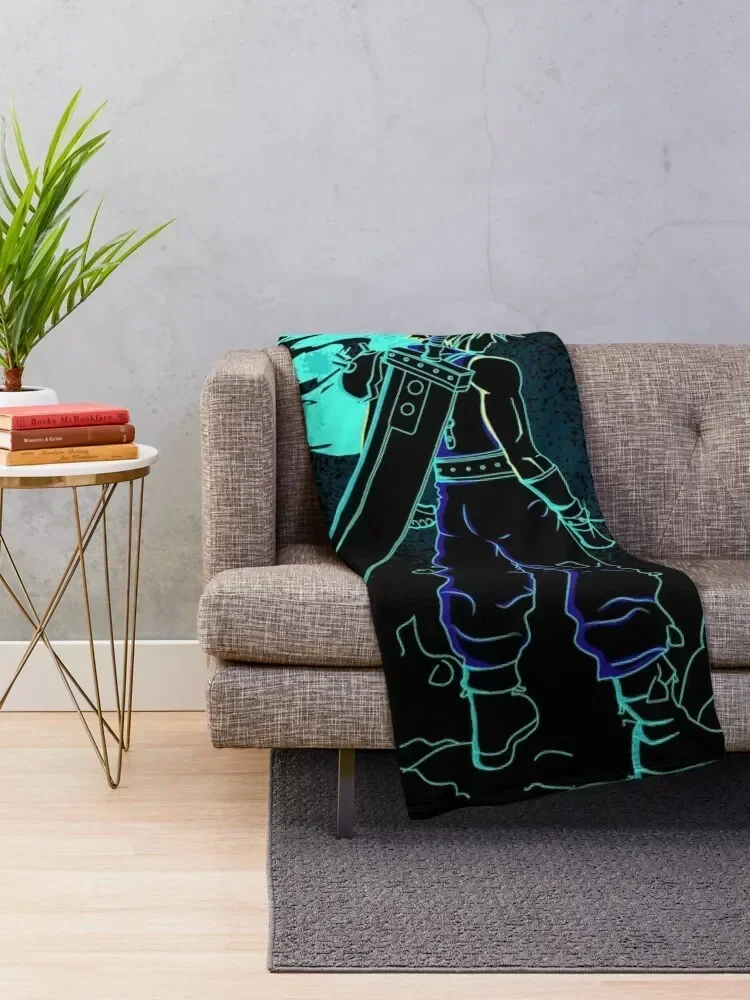 Shadow of Meteor Throw Blanket