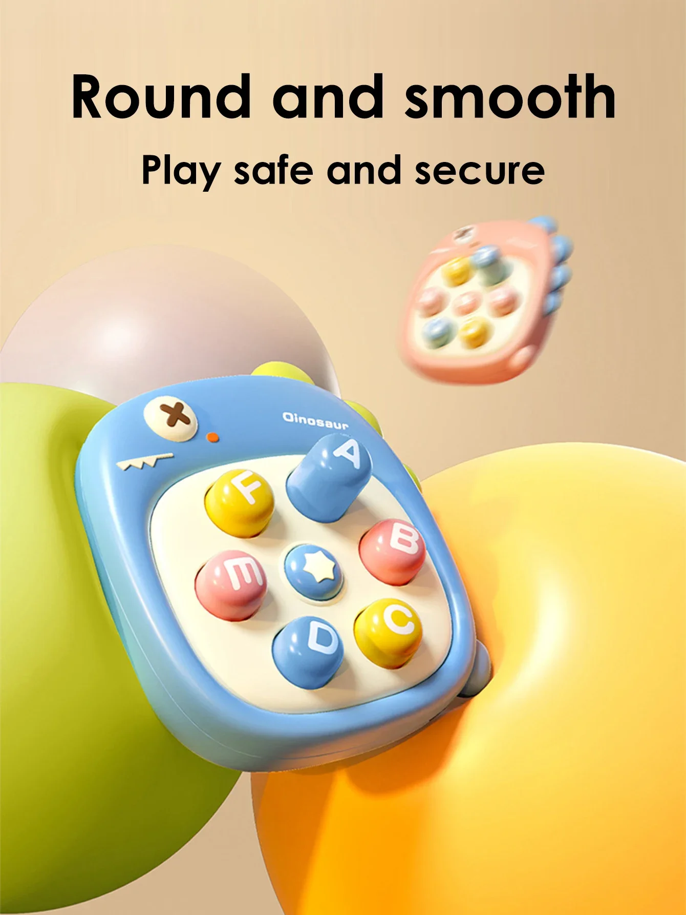 1PCS Mini Whack-a-Mole Hand-eye Coordination Educational Toy Random Color Children's Pinch Finger Decompression Toy Best Gift