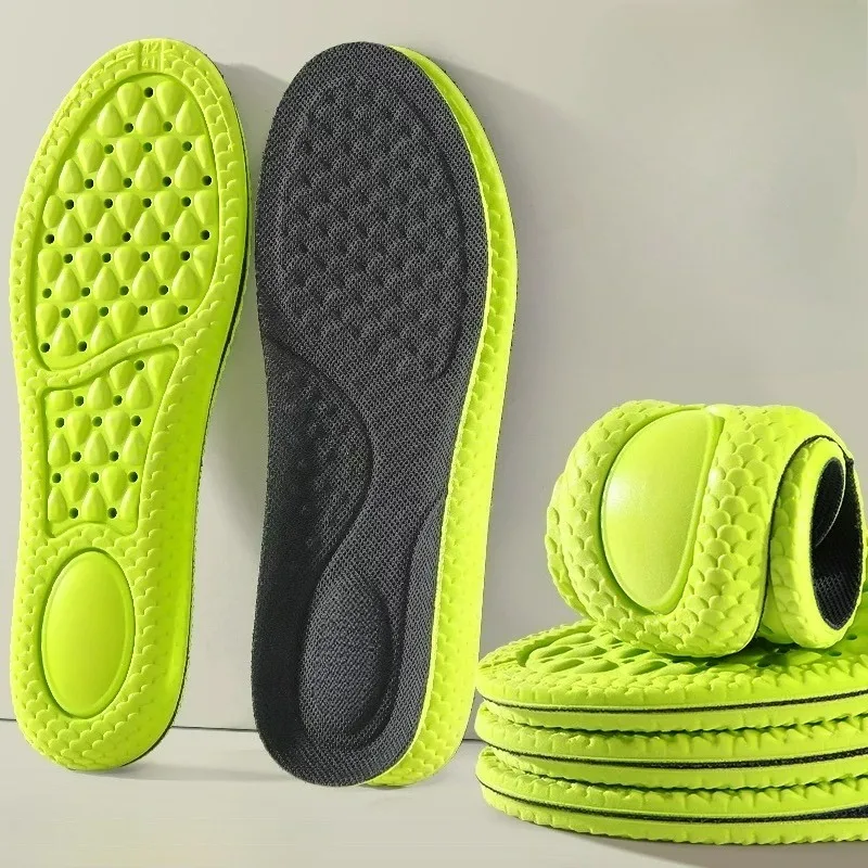 2/6Pcs EVA Deodorizing Memory Foam Insoles Fashion Dragon Scales Design for Women Men Sweat-absorbing Shock-proof Shoe Pads