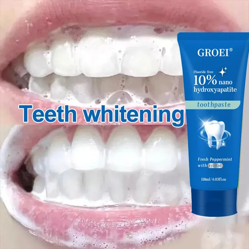 Teeth Whitening Toothpaste Gentle Mint Whitening Toothpaste Breath Refreshing Teeth Whitening Tool Teeth Care